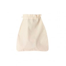Cotton drawstring storage bag - medium
