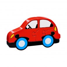 Wooden car jigsaw puzzle
