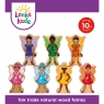Lanka Kade branded box packaging for wooden toy rainbow fairy playset