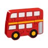 Wooden bus jigsaw puzzle