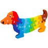 Wooden jumbo dog 1-10 jigsaw puzzle