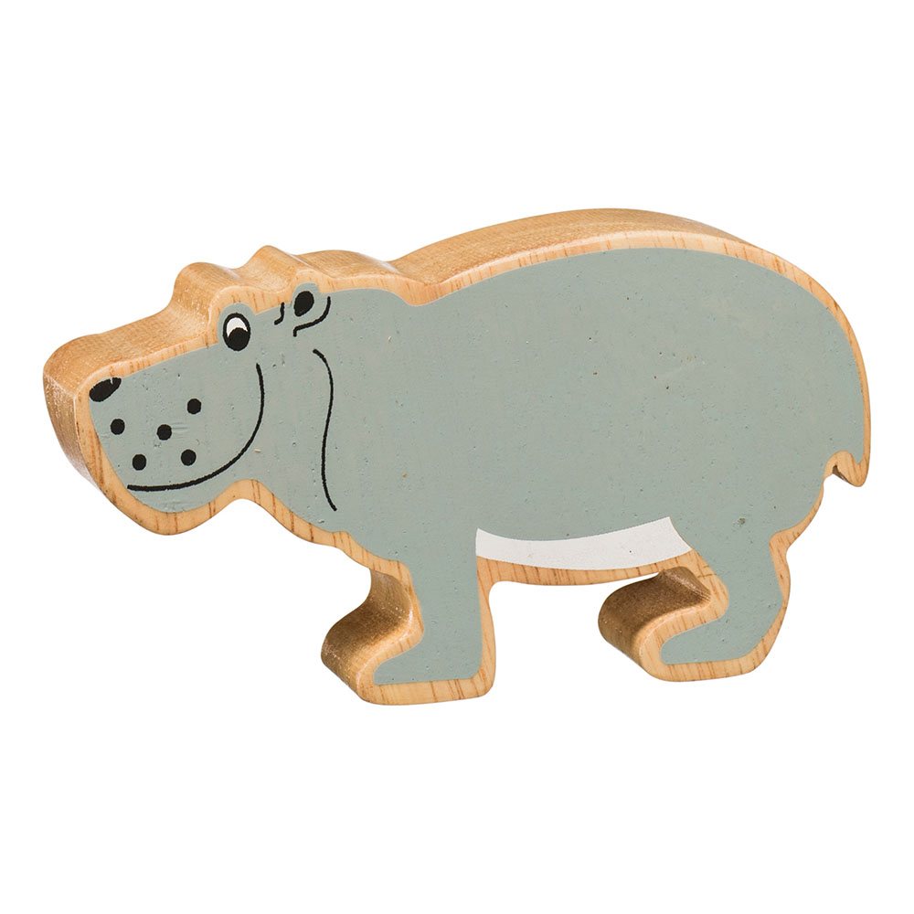 Wooden Toy Animal Hippo | Fair Trade
