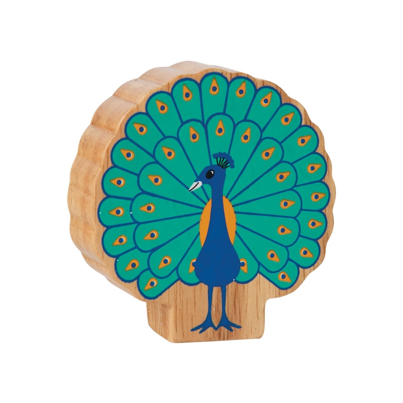 Wooden Toy Animal Peacock Lanka Kade fair trade