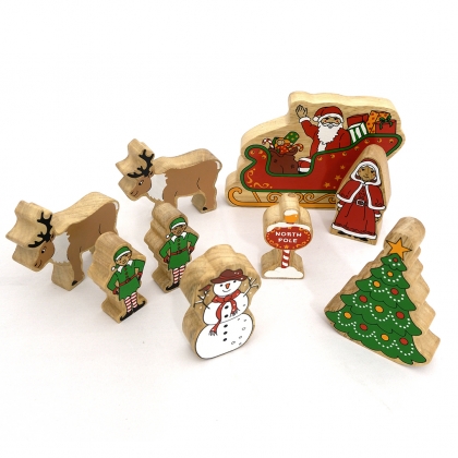 Christmas playset - 9 pieces