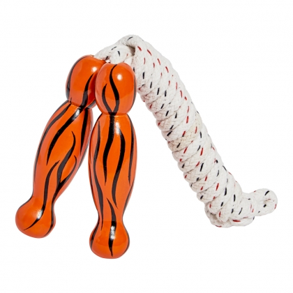 Tiger skipping rope