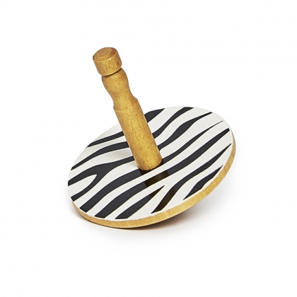 Zebra spinning top