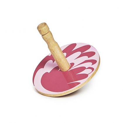 Flamingo spinning top