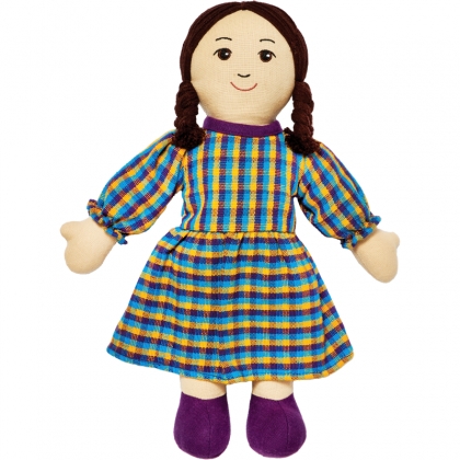 NEW Mum doll - white skin black hair