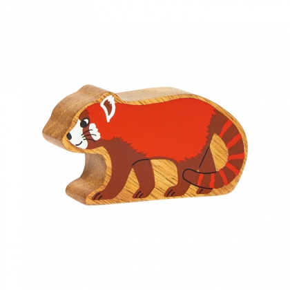 Wooden red panda