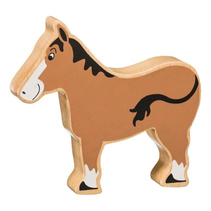 Natural brown horse