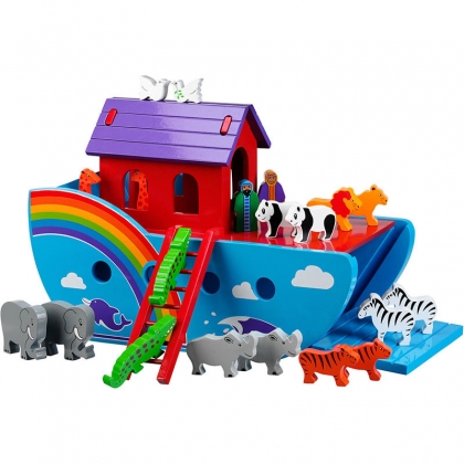 Large rainbow Noah's ark