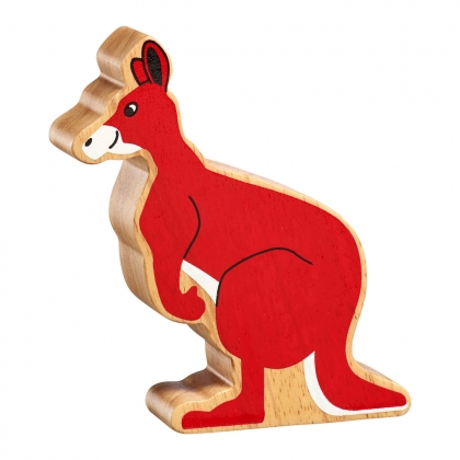 Natural red kangaroo