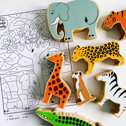 Safari activity sheets