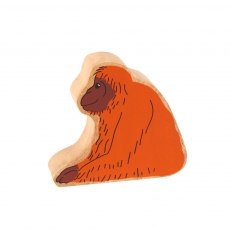 Natural orange orangutan