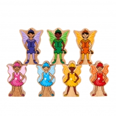 Rainbow fairies playset - 7 pieces