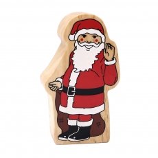 Natural red & white Father Christmas - side stance