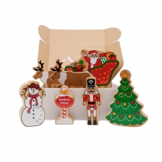 Wooden Christmas playset - 7 figures Wooden Christmas playset - 7 figures