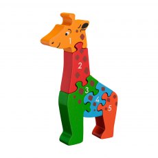 Giraffe 1-5 jigsaw