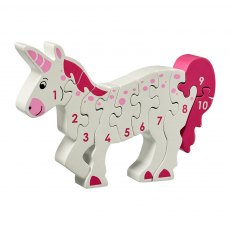 Unicorn 1-10 jigsaw