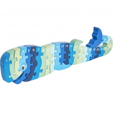 Whale 1-25 jigsaw