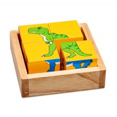 Dinosaur block puzzle