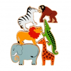 World animal playset - 6 pieces