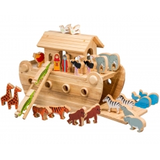 Deluxe Noah's ark with colourful characters