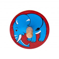 Elephant spinning top