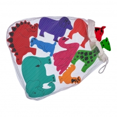 Wooden rainbow animals - bag of 8 assorted