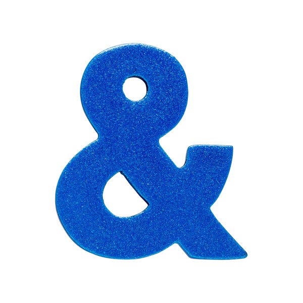 Fair Trade Wooden Blue Adventure Ampersand