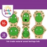 Lanka Kade branded box packaging for wooden toy Feelings folk playset