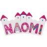 Lanka Kade Wooden pink fairytale letter I