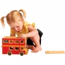 Lanka Kade Toys Wooden city bus playset