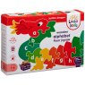 Colourful, rectangular cardboard boxed packaging for dragon a-z jumbo jigsaw