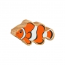 Natural orange & white clownfish